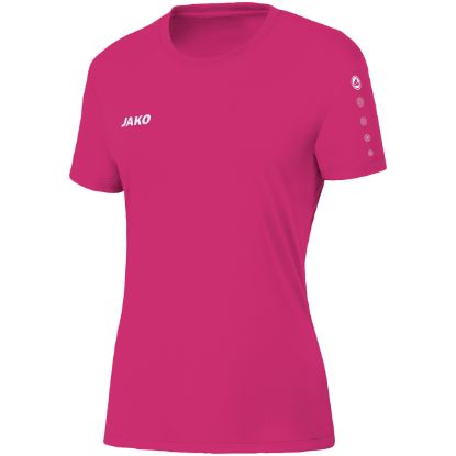 Afbeeldingen van Shirt Team KM damesmaten deep pink