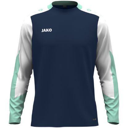 Afbeeldingen van Longsleeve Dynamic marine/wit/munt